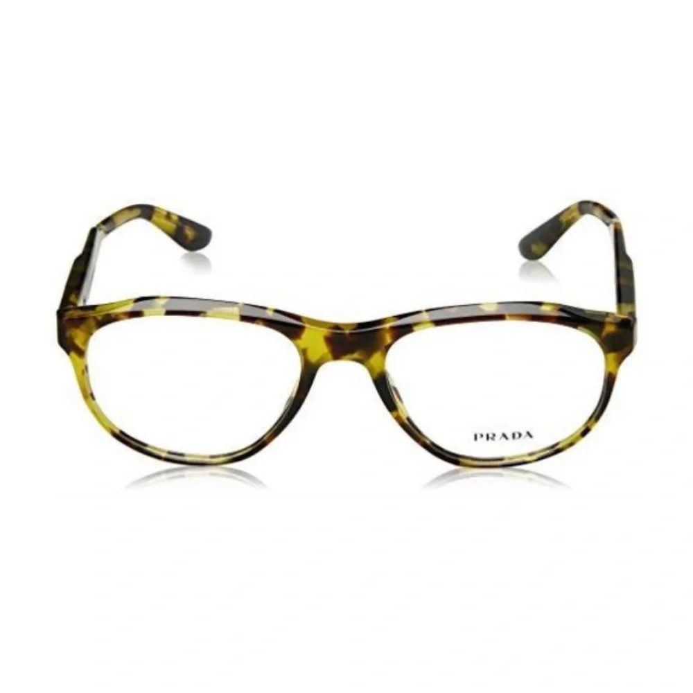 Prada 12SV Eyeglasses UBL1O1 Yellow Havana